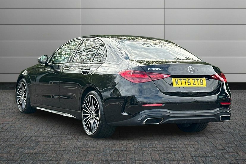 Mercedes-Benz C Class 2.0 C300dh Mhev Amg Line Premium Plus Saloon Black #2