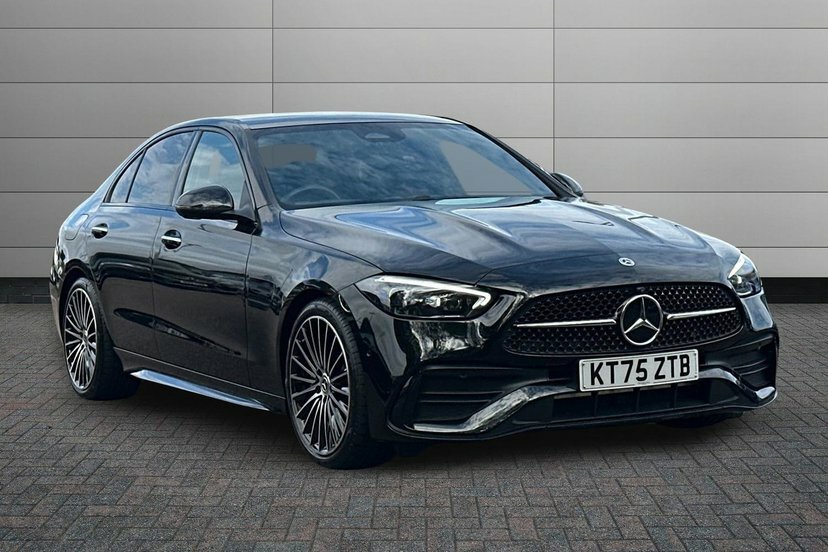Mercedes-Benz C Class 2.0 C300dh Mhev Amg Line Premium Plus Saloon Black
