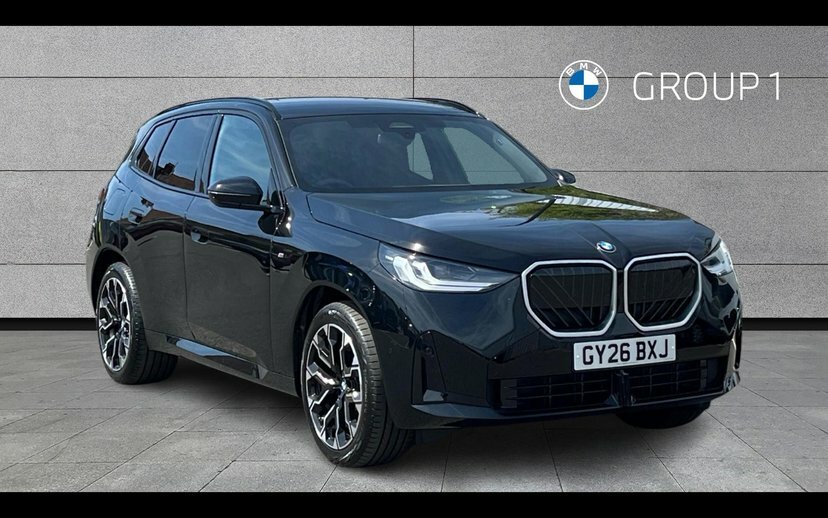 BMW X3 2.0 20D Mht M Sport Suv Hybrid Xdr Black