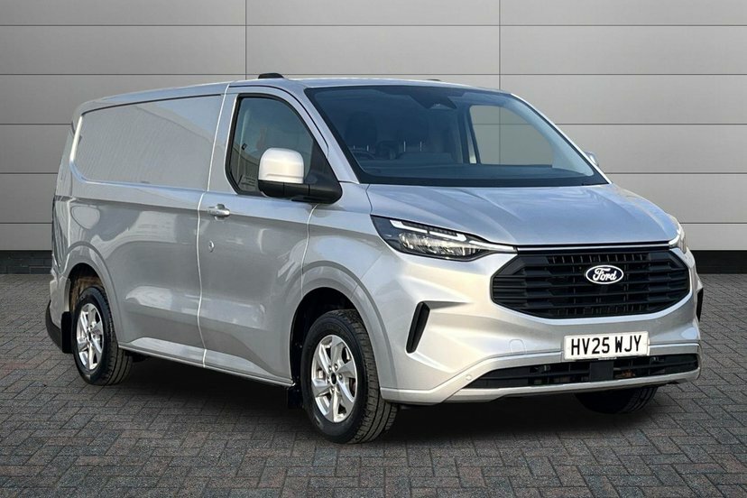 Ford Transit Custom 2.0 300 Ecoblue Limited Panel Van Manua HV25WJY Silver