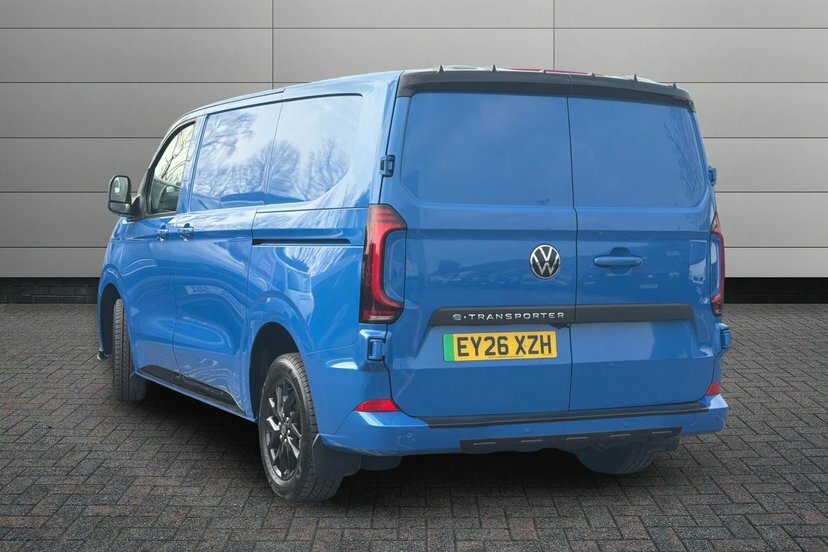 Volkswagen E-Transporter 160Kw 65Kwh Commerce Pro Van EY26XZH Blue #3