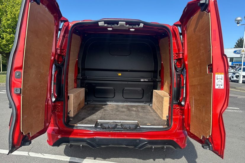 Ford Transit Custom 2.0 320 Ecoblue Ms-rt Crew Van Double Cab Dies RX25LJK Red #2