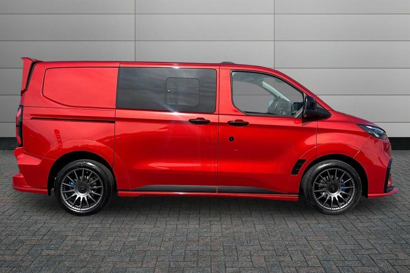 Ford Transit Custom 2.0 320 Ecoblue Ms-rt Crew Van Double Cab Dies RX25LJK Red #5