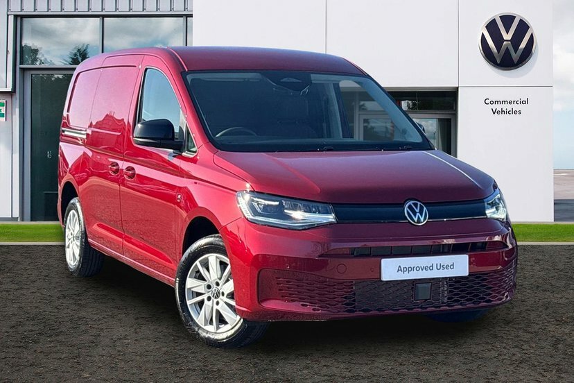 Volkswagen Caddy Maxi 2.0 Tdi C20 Commerce Pro Panel Van 6Dr Dsg Red