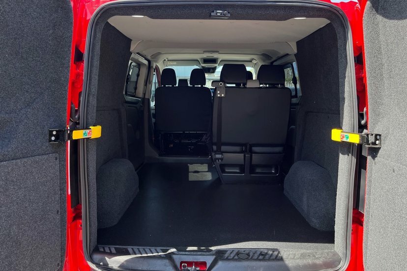 Ford Transit Custom 2.0 310 Ecoblue Sport Crew Van Double Cab 6Dr Dies Red #2