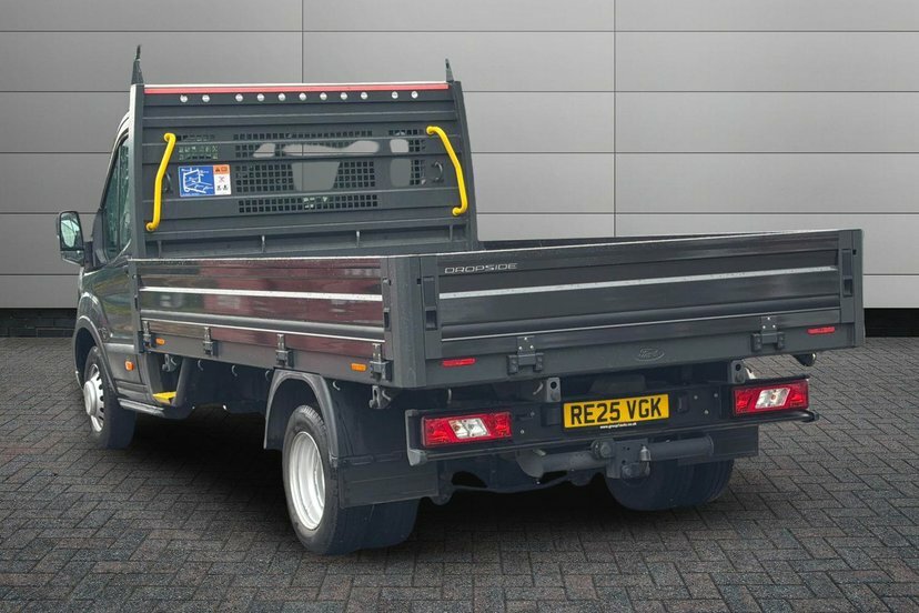 Ford Transit Custom 2.0 350 Ecoblue Leader Dropside RE25VGK Grey #3