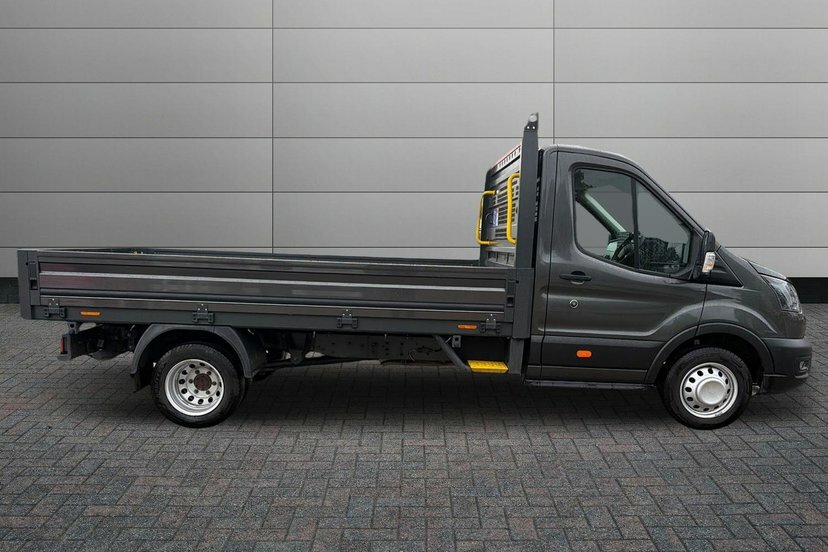 Ford Transit Custom 2.0 350 Ecoblue Leader Dropside RE25VGK Grey #5