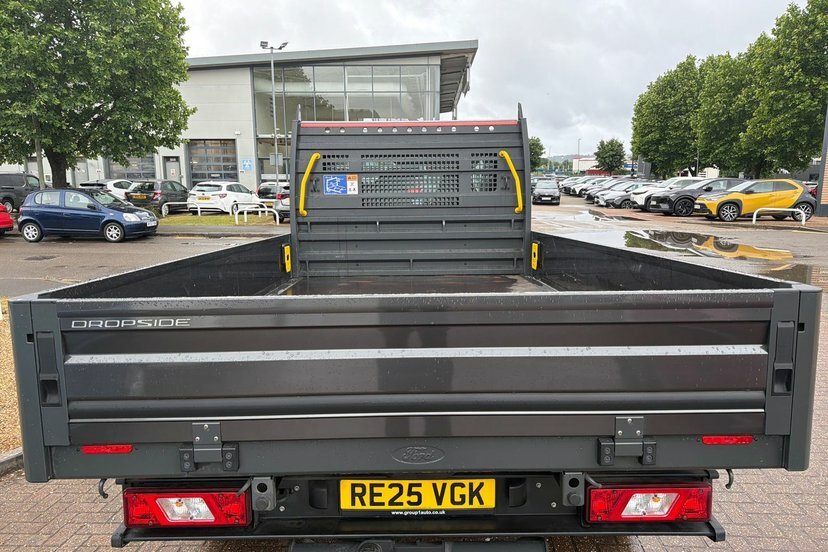 Ford Transit Custom 2.0 350 Ecoblue Leader Dropside RE25VGK Grey #2