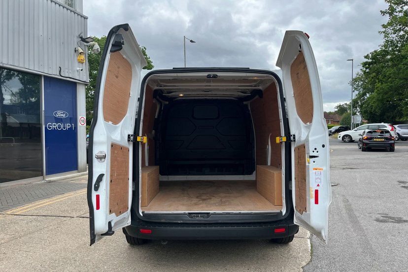 Ford Transit Custom 2.0 280 Ecoblue Leader Panel Van MW22VSU White #2
