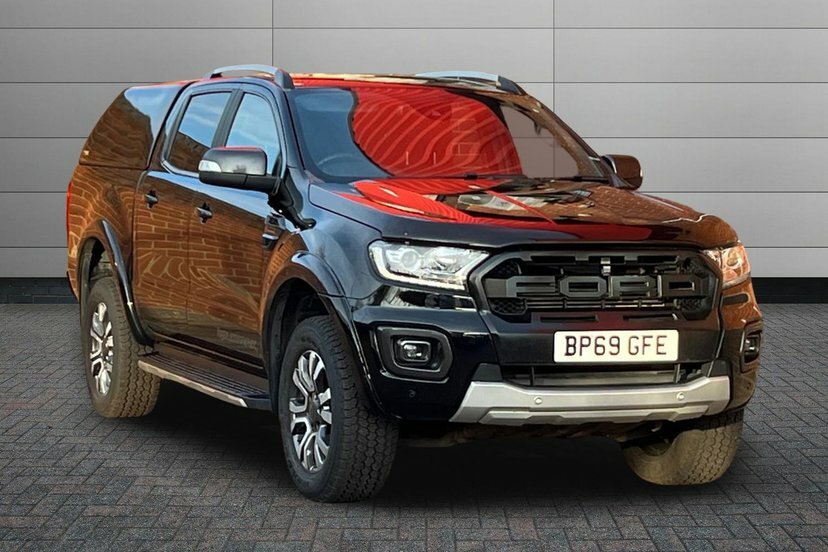 Ford Ranger 2.0 Ecoblue Wildtrak Pickup Double Cab BP69GFE Black