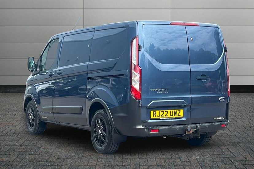 Ford Transit Custom 2.0 300 Ecoblue Trail Panel Van RJ22UWZ Blue #3