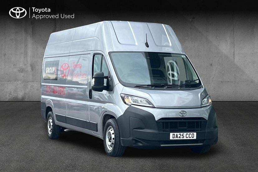 Toyota PROACE 2.2 Bluehdi 35 Icon Long Panel Van Silver