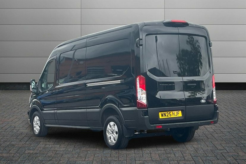 Ford Transit Custom 2.0 350 Ecoblue Limited Panel Van WN25HJF Black #3