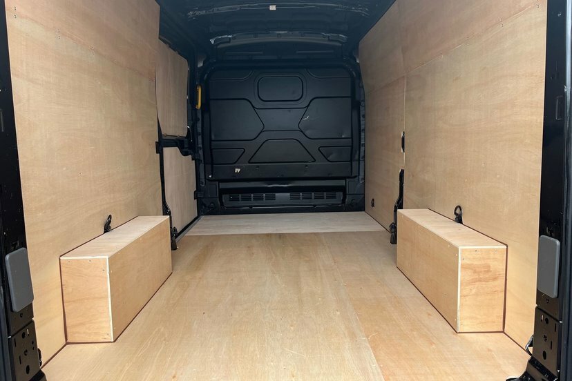 Ford Transit Custom 2.0 350 Ecoblue Limited Panel Van WN25HJF Black #2