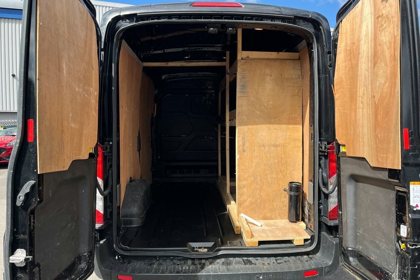 Ford Transit Custom 2.0 290 Ecoblue Trend Panel Van RO71KXX Black #2