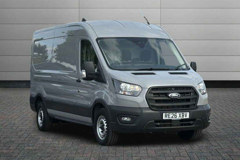 Ford Transit Custom 2.0 350 Ecoblue Mhev Leader Panel Van M RE26XBV Grey