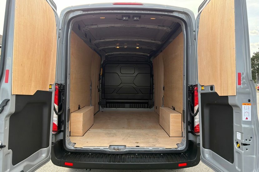 Ford Transit Custom 2.0 350 Ecoblue Mhev Leader Panel Van M RE26XBV Grey #2