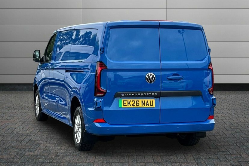 Volkswagen E-Transporter 100Kw 65Kwh Commerce Pro Van EK26NAU Blue #3
