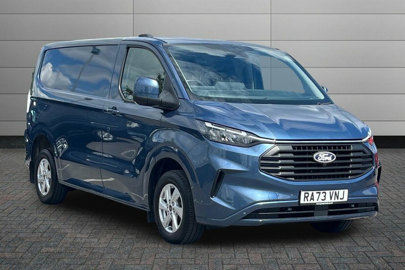 Ford Transit Custom 2.0 300 Ecoblue Limited Panel Van Manua RA73VNJ Blue