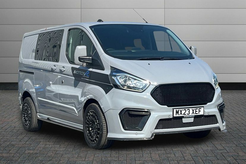 Ford Transit Custom 2.0 320 Ecoblue Limited Crew Van Double Cab Di Grey