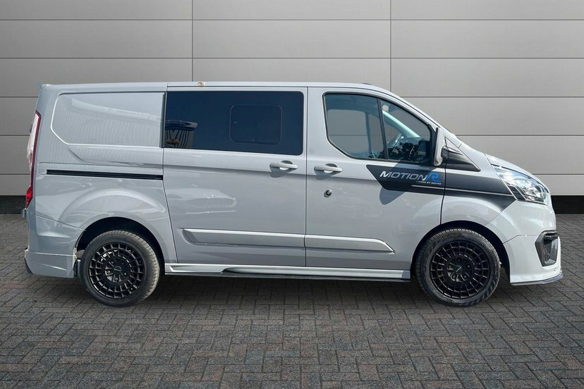 Ford Transit Custom 2.0 320 Ecoblue Limited Crew Van Double Cab Di MX23XEF Grey #5