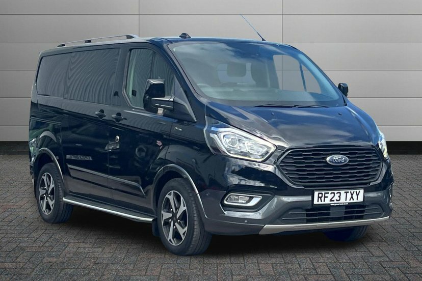 Ford Transit Custom 2.0 320 Ecoblue Active Crew Van Double Cab Die Black