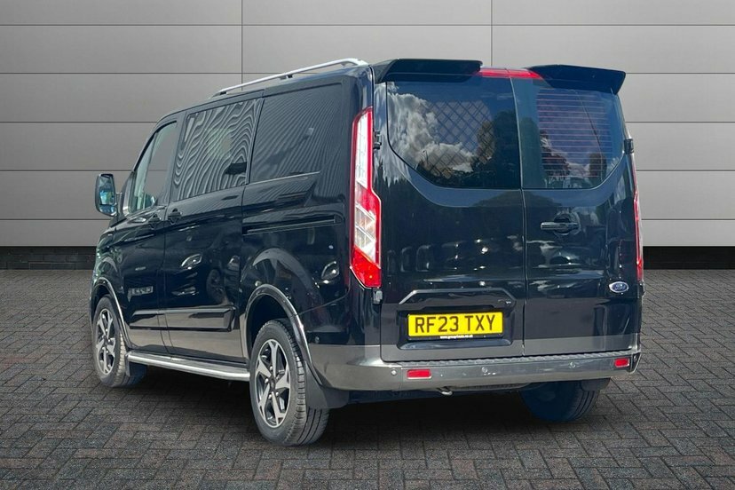 Ford Transit Custom 2.0 320 Ecoblue Active Crew Van Double Cab Die Black #3