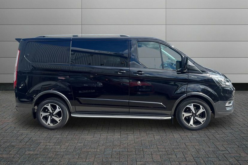Ford Transit Custom 2.0 320 Ecoblue Active Crew Van Double Cab Die Black #5