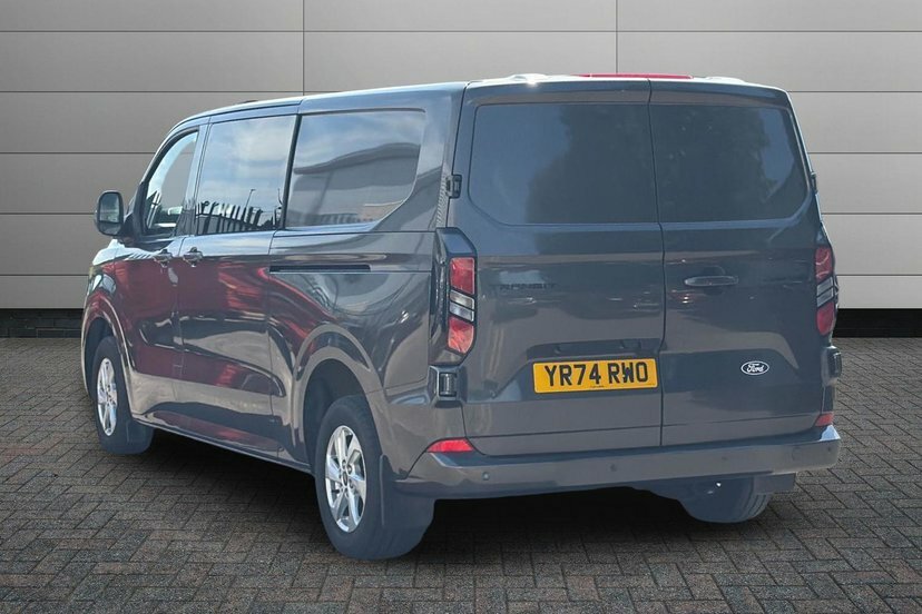 Ford Transit Custom 2.0 320 Ecoblue Limited Crew Van Double Cab Di Grey #3