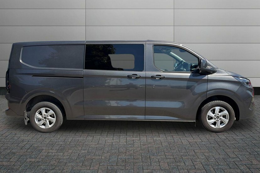 Ford Transit Custom 2.0 320 Ecoblue Limited Crew Van Double Cab Di Grey #5