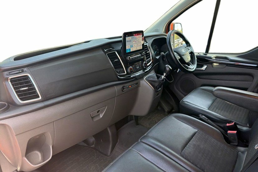Ford Transit Custom 2.0 290 Ecoblue Sport Panel Van LV22FXO Orange #4