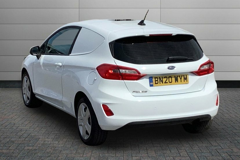 Ford Fiesta 1.5 Tdci Car Derived Van 85 Ps White #3