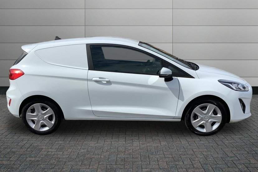 Ford Fiesta 1.5 Tdci Car Derived Van 85 Ps White #5