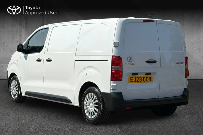 Toyota PROACE 1.5D Icon Medium Panel Van 6Dr Mwb White #4
