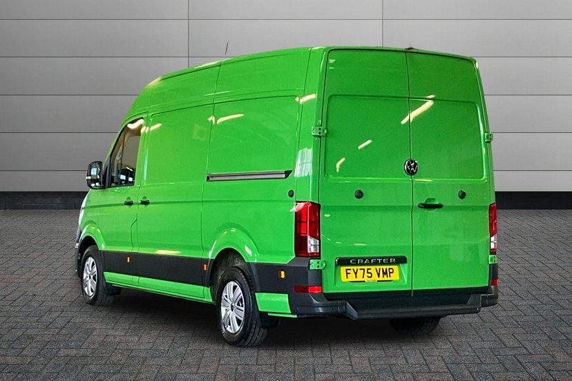 Volkswagen Crafter 2.0 Tdi Cr35 Commerce Plus Panel Van Au FY75VMP Green #3