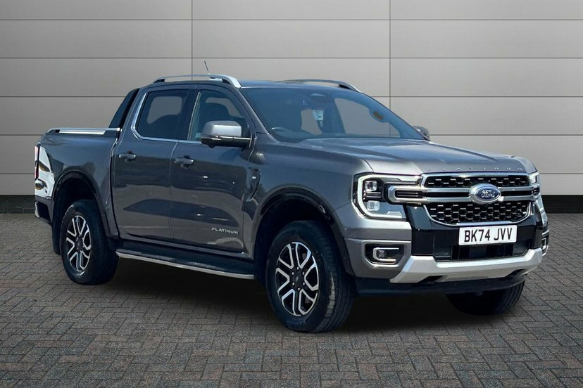 Ford Ranger 3.0 Td V6 Ecoblue Platinum Pickup Double Cab D BK74JVV Grey