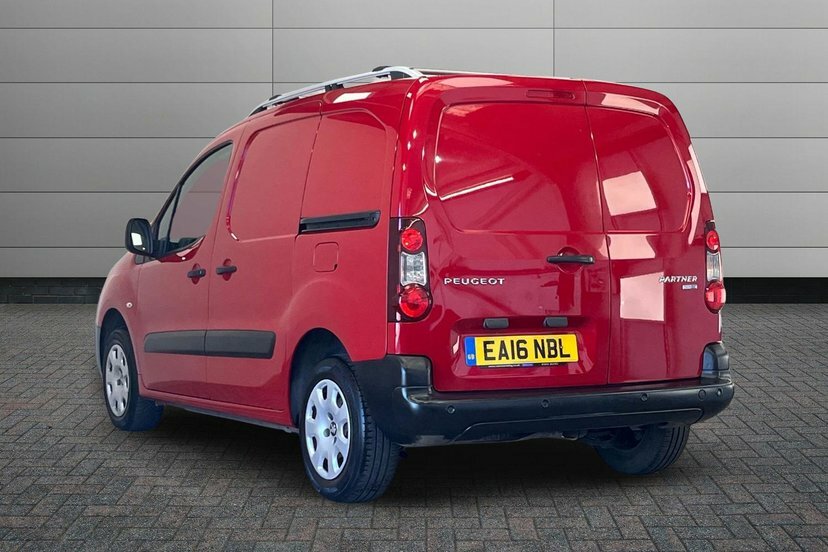 Peugeot Partner 1.6 Bluehdi 854 Professional Panel Van Red #3