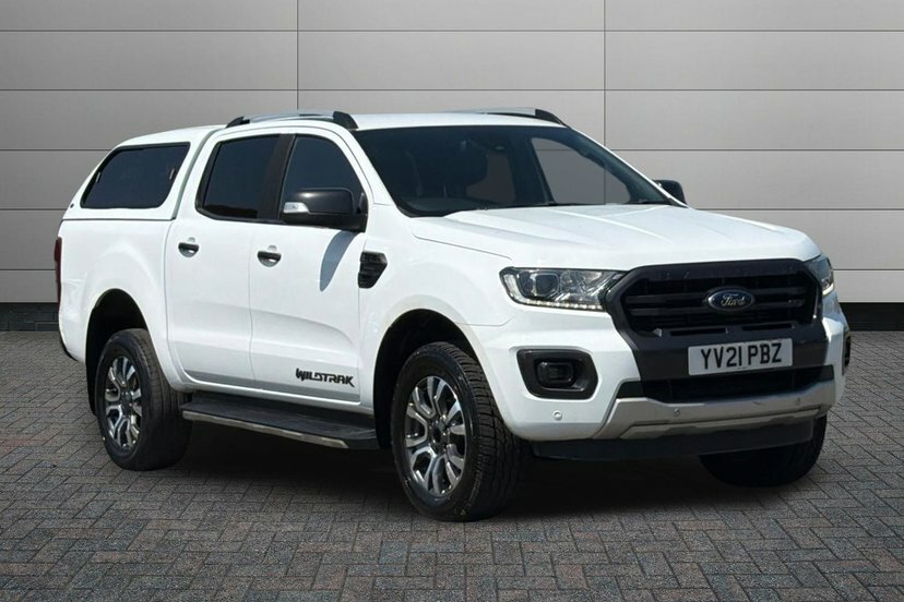 Ford Ranger 2.0 Ecoblue Wildtrak Pickup Double Cab White