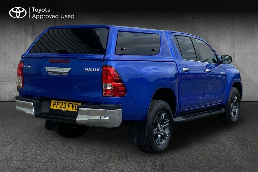 Toyota HILUX 2.4 D-4d Icon Pickup Double Cab Blue #2
