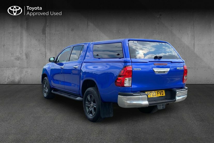 Toyota HILUX 2.4 D-4d Icon Pickup Double Cab Blue #4