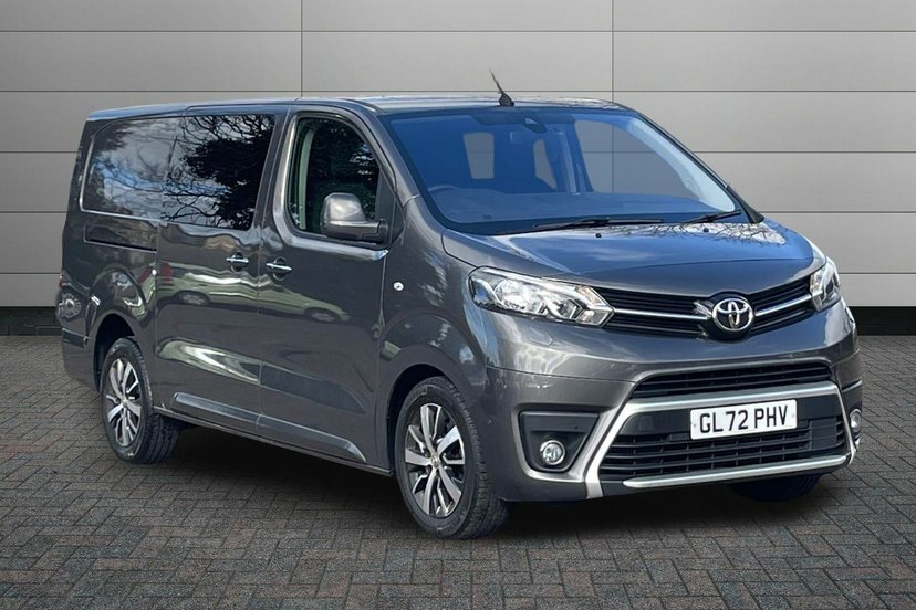 Toyota PROACE 2.0D Design Long Crew Van Double Cab 6Dr Ma Grey #3