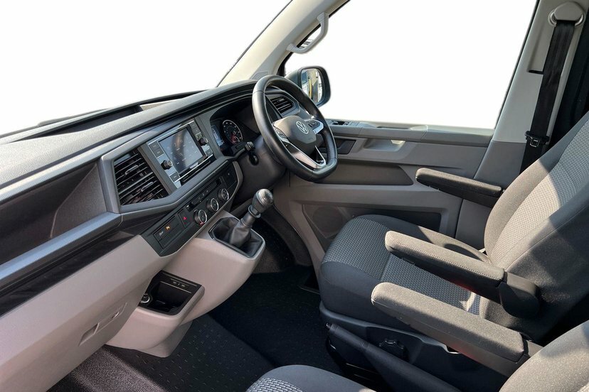 Volkswagen Transporter 2.0 Tdi T32 Highline Kombi Double Cab M Grey #2