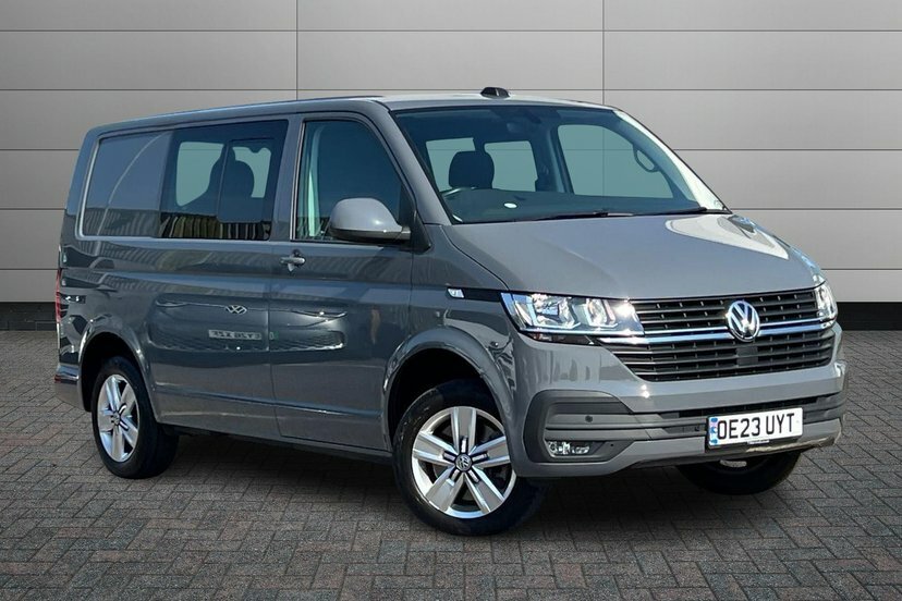 Volkswagen Transporter 2.0 Tdi T32 Highline Kombi Double Cab M Grey