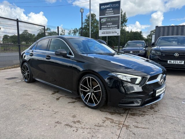 Mercedes-Benz A Class A220d Amg Line Saloon Black