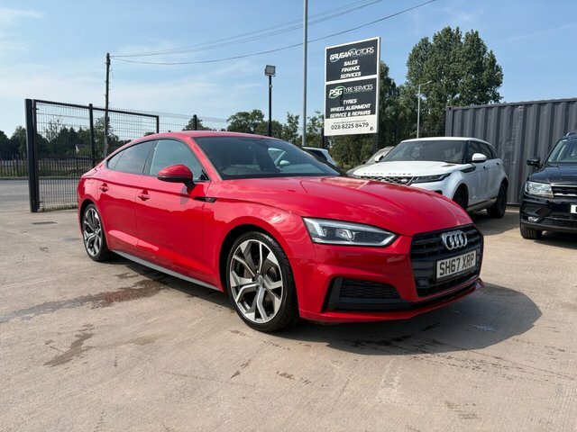 Audi A5 Tdi Ultra S Line Red