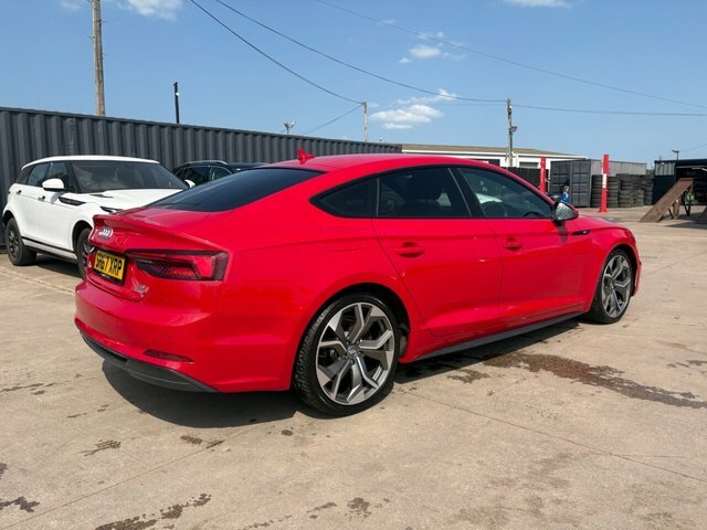 Audi A5 Tdi Ultra S Line Red #3
