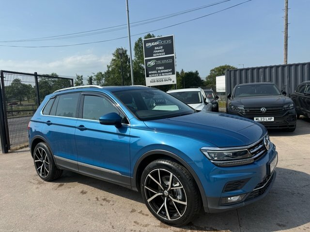 Volkswagen Tiguan Tdi Sel Suv Blue