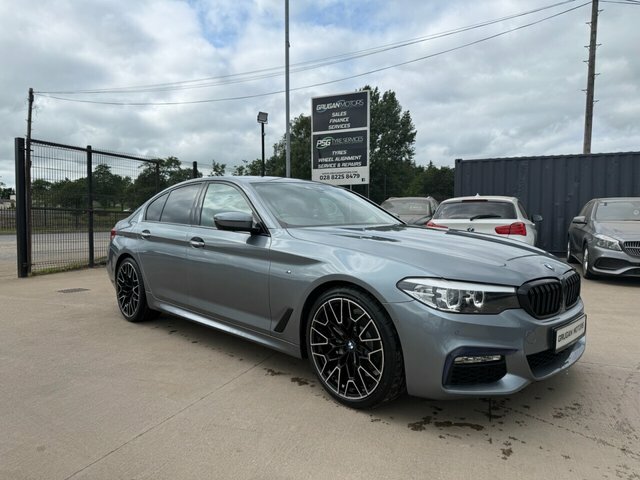 BMW 5 Series 520D M Sport Saloon Blue
