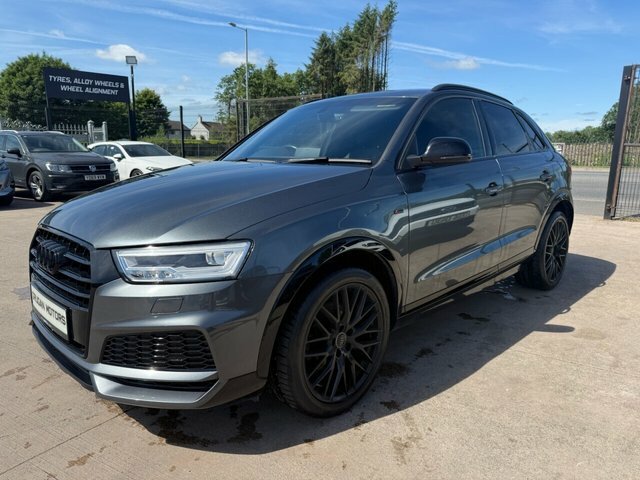 Audi Q3 Tdi Black Edition Suv LP18GUU Grey #6