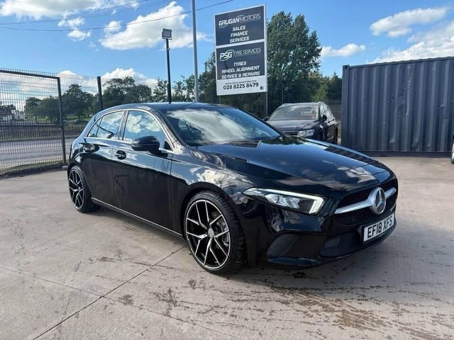 Mercedes-Benz A Class A180d Sport Hatchback EF18XFS Black